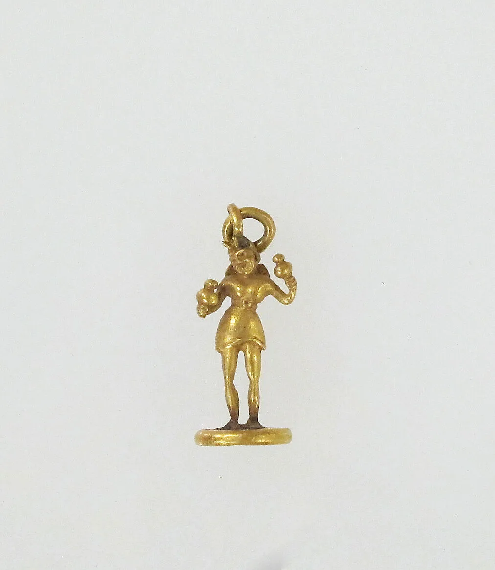 Pendant in the form of an actor — Unknown