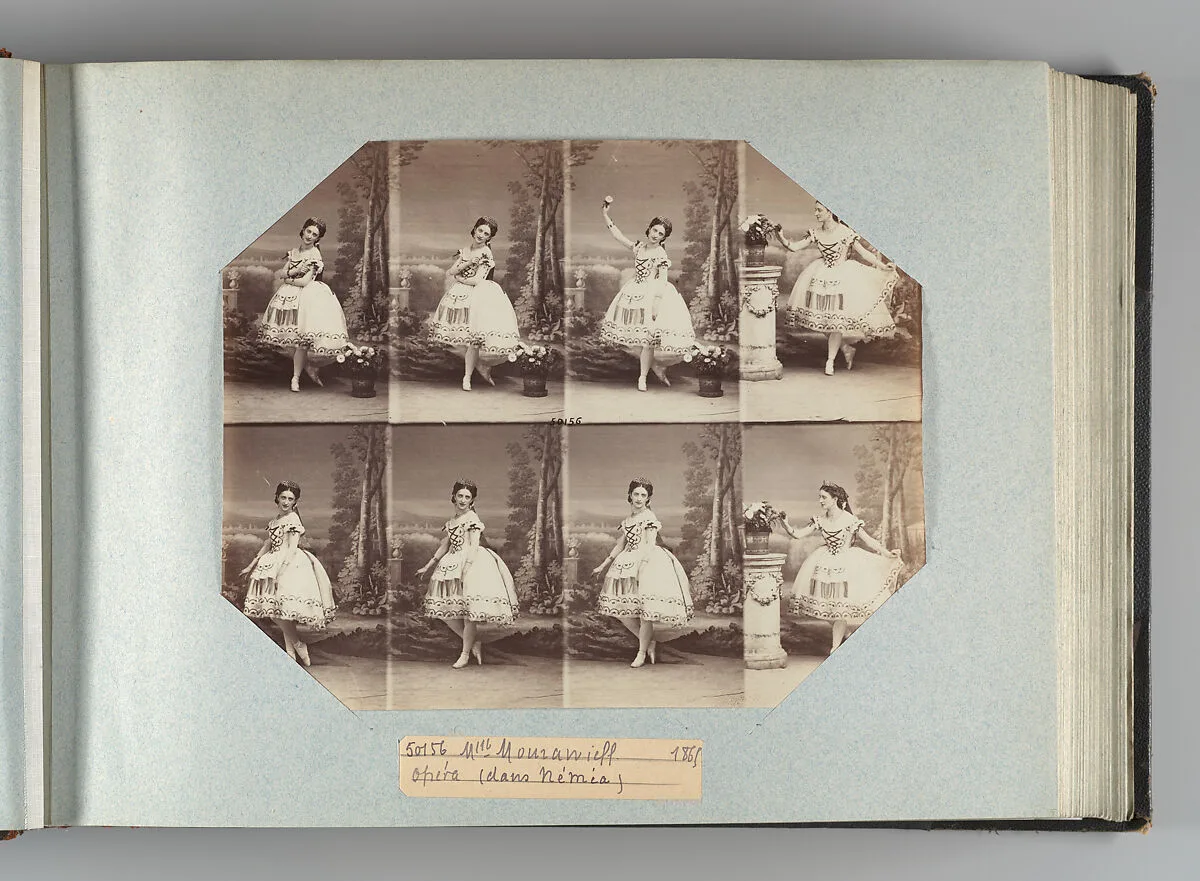 Mlle Mourawieff dans Néméa — André-Adolphe-Eugène Disdéri