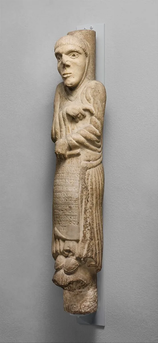 Column Statue of Saint Hilary of Galeata — Unknown
