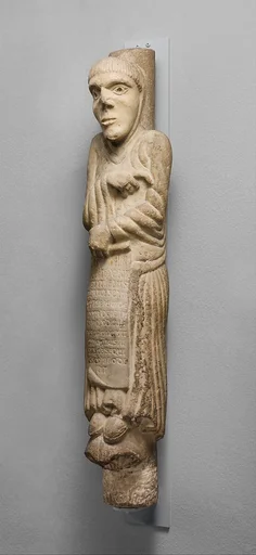 Column Statue of Saint Hilary of Galeata