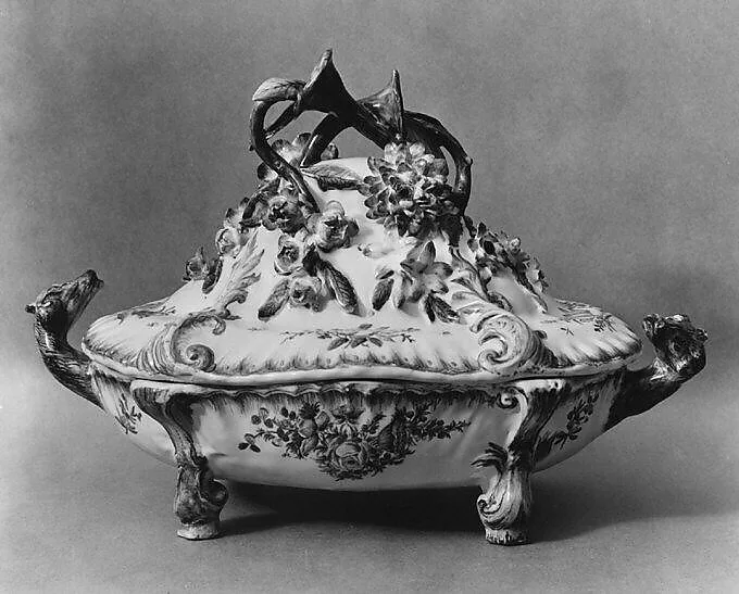 Pair of tureens with covers — Fauchier Manufactory