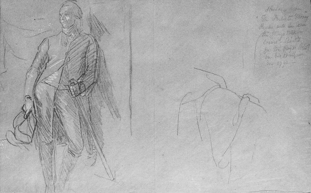 Study for "Elkanah Watson" — John Singleton Copley