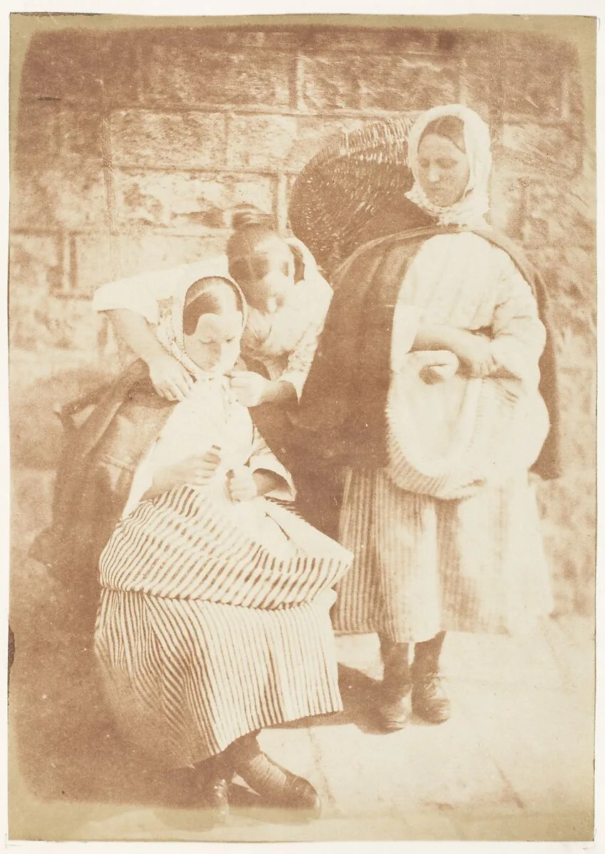 Newhaven Fishwives — David Octavius Hill|Robert Adamson|Hill and Adamson