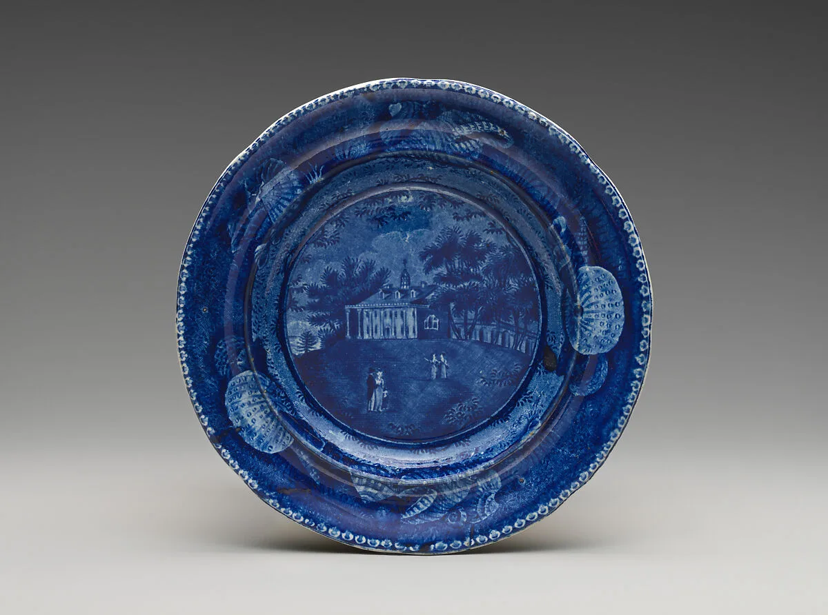 Plate — Enoch Wood & Sons