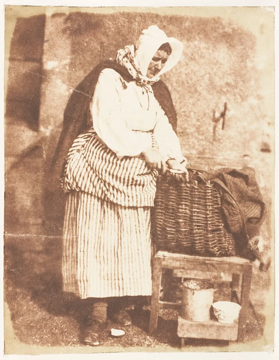 Newhaven Fishwife — David Octavius Hill|Robert Adamson|Hill and Adamson