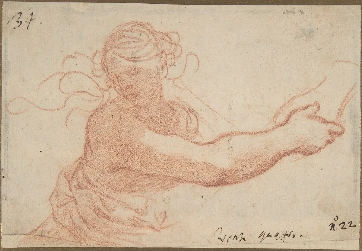 Study for the Allegory of Religion — Pietro da Cortona (Pietro Berrettini)