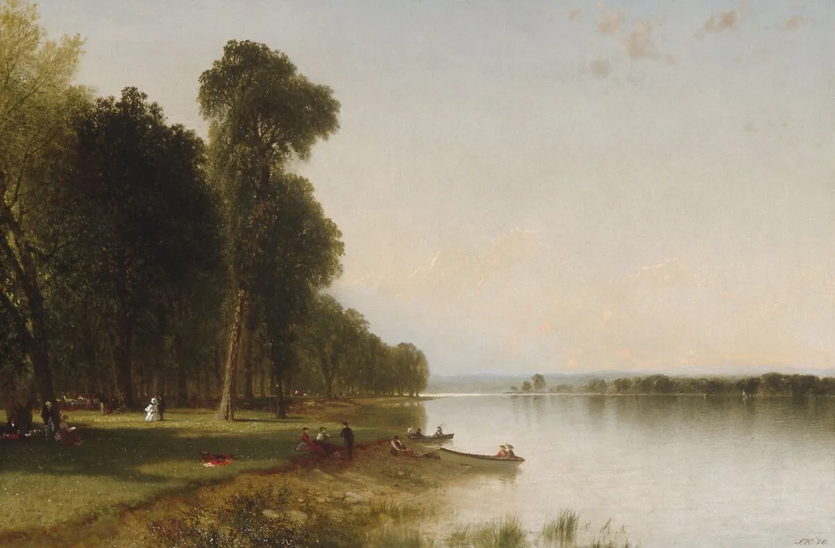 Summer Day on Conesus Lake — John Frederick Kensett