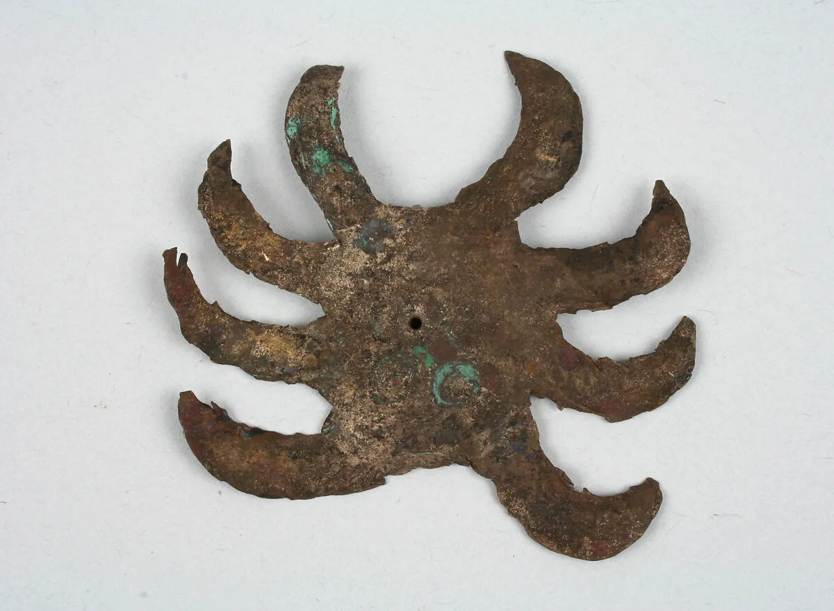 Silver Crab Ornament — Unknown