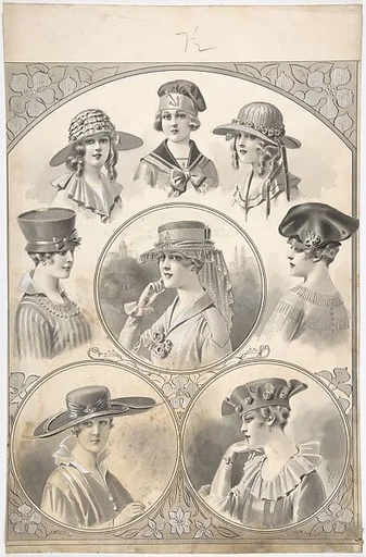 Designs for Hats for Women and Girls