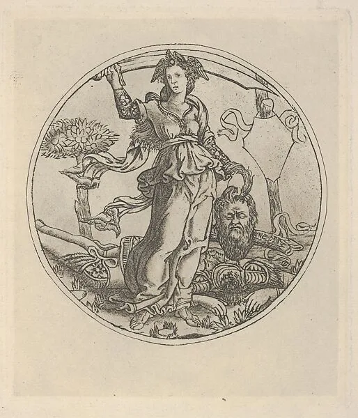 Judith with the head of Holofernes — Anonymous