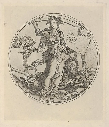 Judith with the head of Holofernes