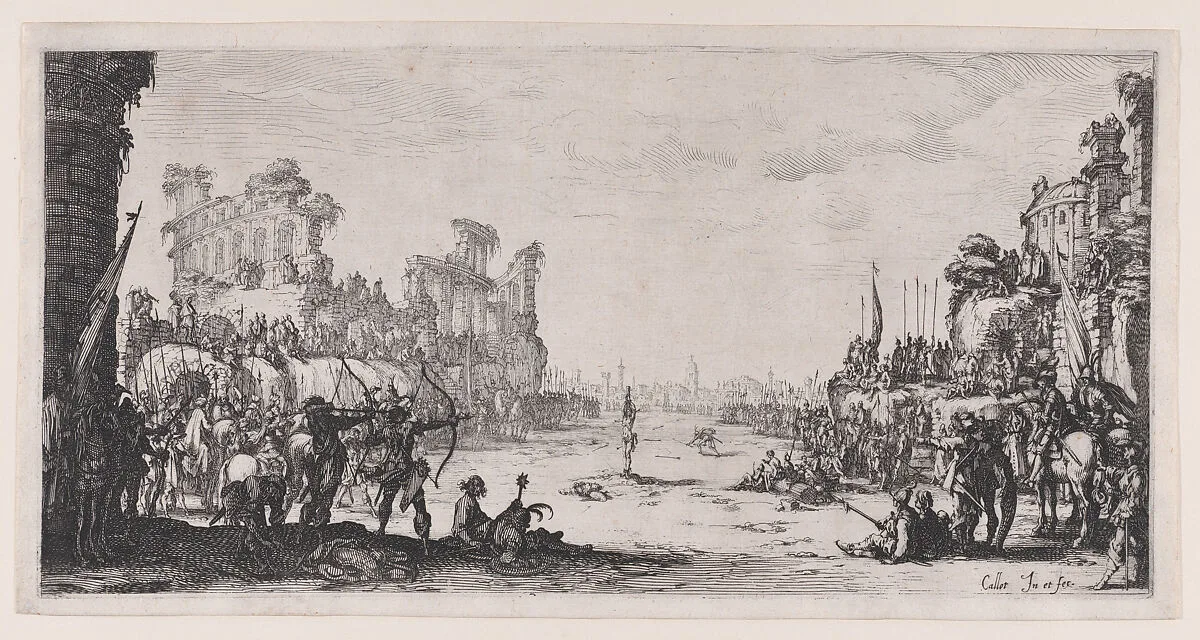 The Martyrdom of Saint Sebastian — Jacques Callot