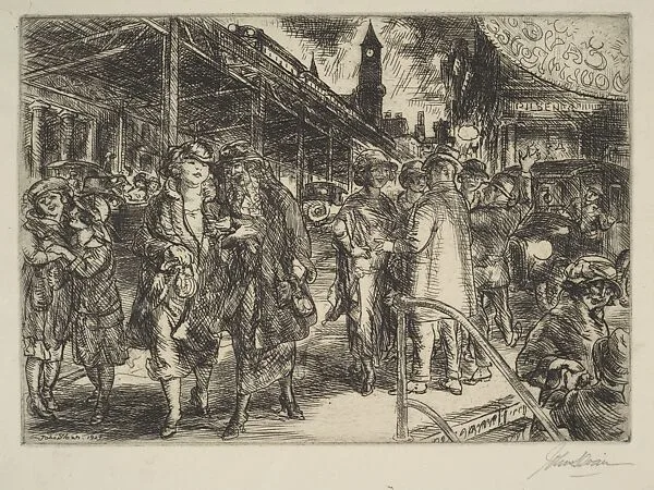 Sixth Avenue, Greenwich Village — John Sloan
