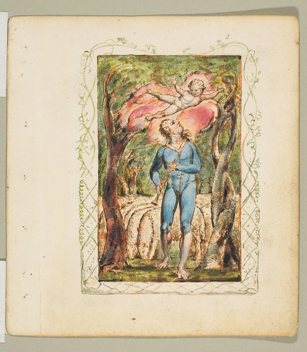 Songs of Innocence: Frontispiece — William Blake