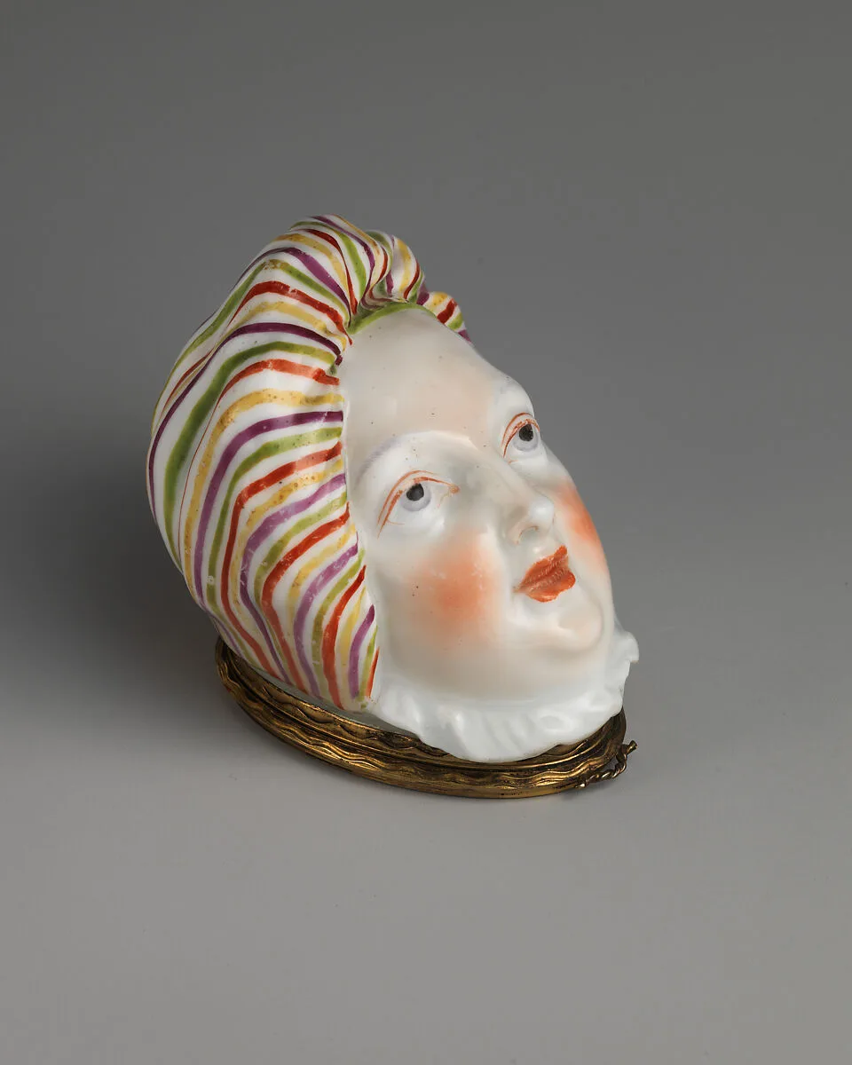 Man's head — Chelsea Porcelain Manufactory