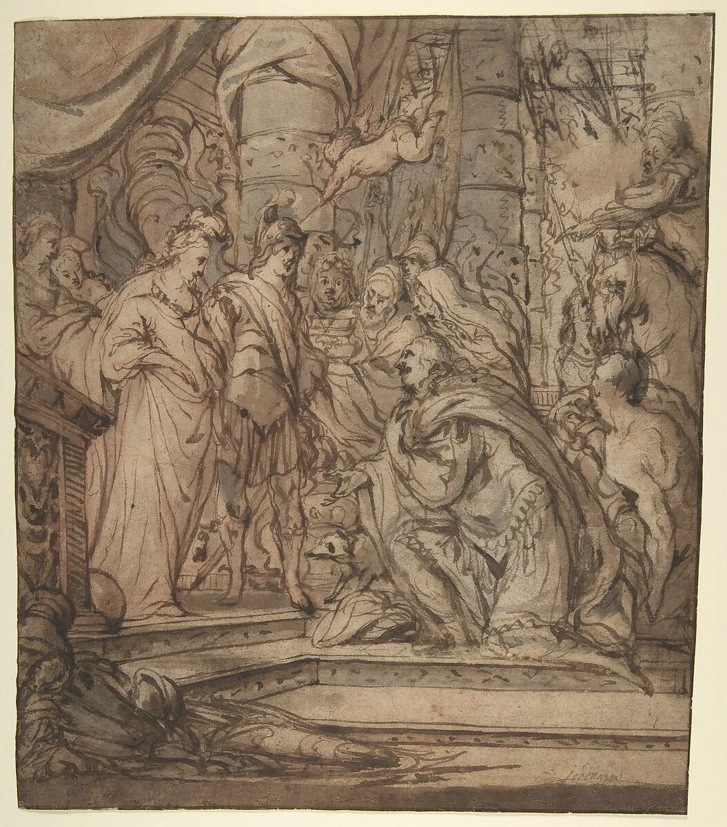 The Continence of Scipio — Pieter Crijnse Volmarijn