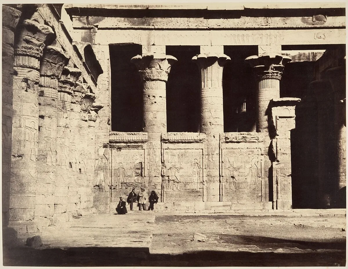 Temple of Edfu — Gustave Le Gray