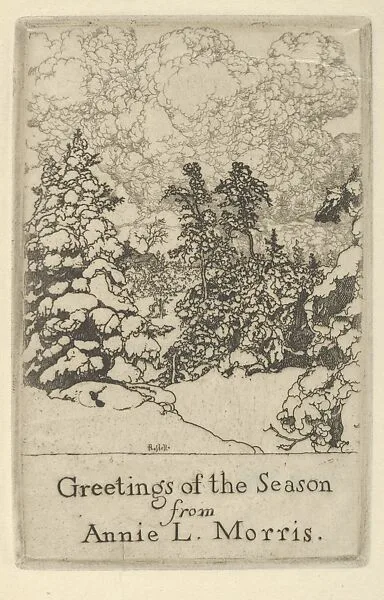 Greetings of the Season from Annie L. Morris — Ernest Haskell