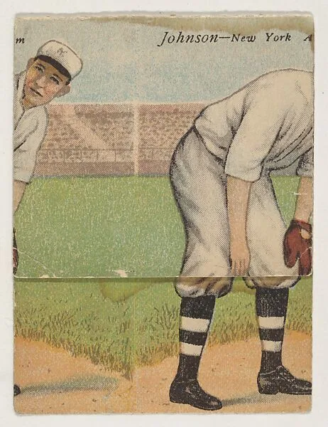 Johnson, New York, from the Mecca Double Folder series (T201) — Mecca Cigarettes