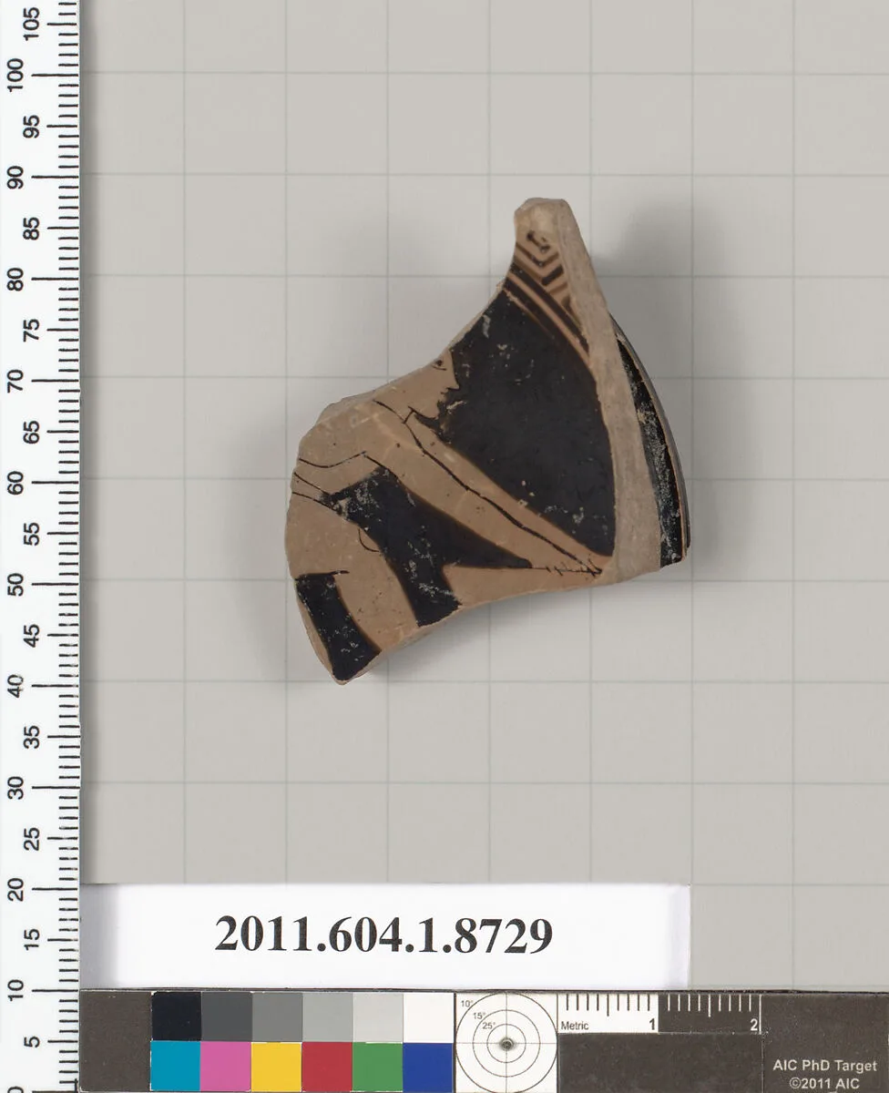 Terracotta fragment of a stemless cup — Unknown