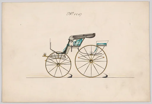 Design for Pony Phaeton, no. 3247