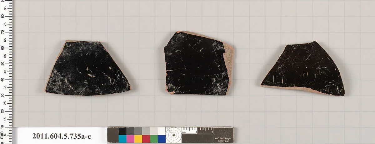 Terracotta fragments of kylikes (drinking cups) — Unknown