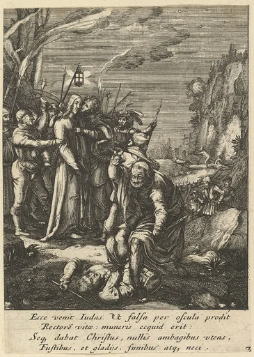 The Betrayal of Christ, from "The Passion of Christ"