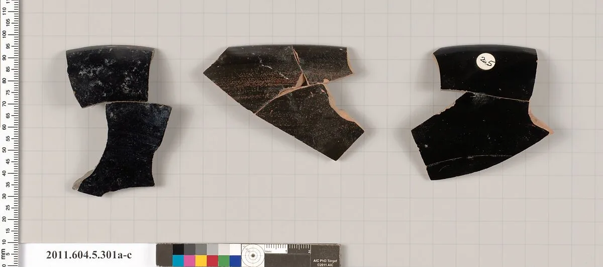 Terracotta rim fragments of kylikes (drinking cups) — Unknown