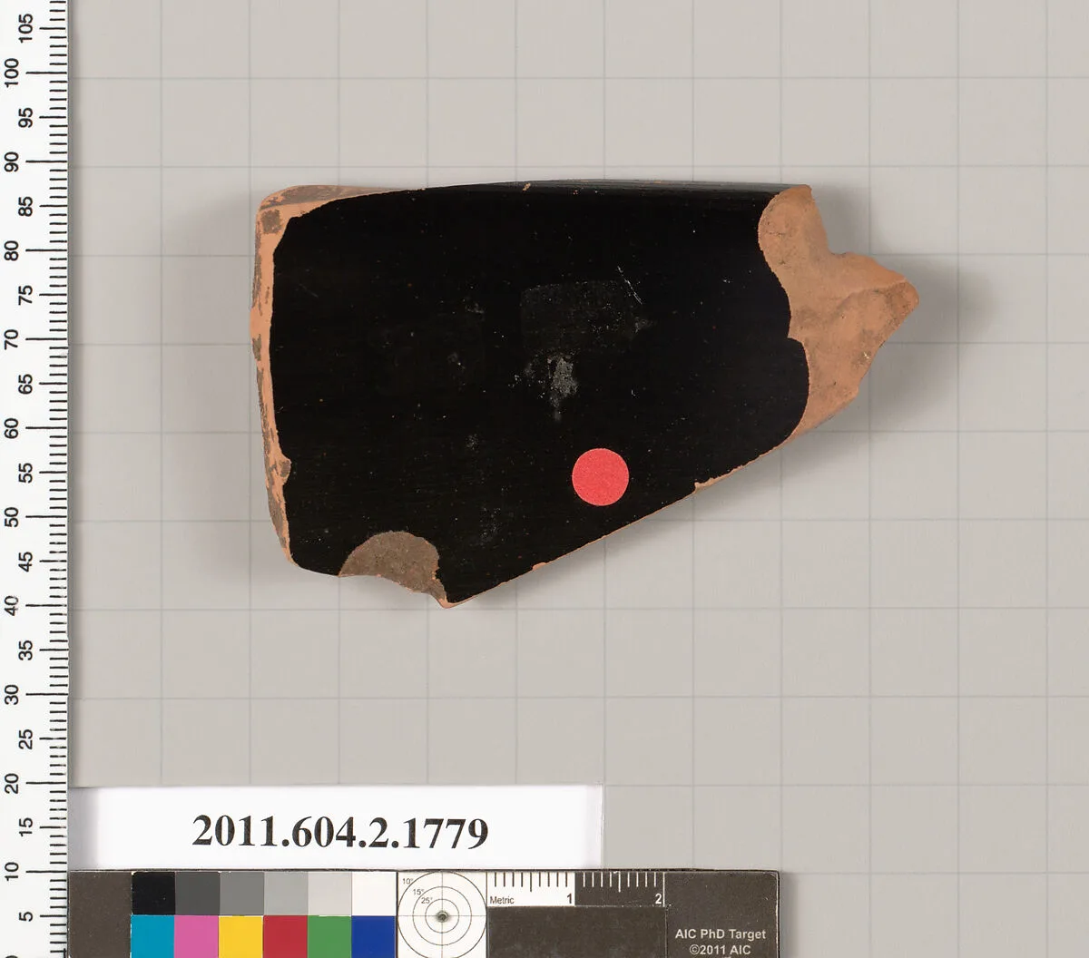 Terracotta rim fragment of a skyphos (deep drinking cup) — Unknown