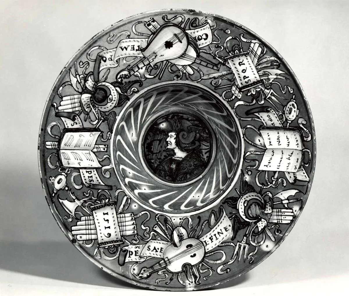 Plate (tondino) — Maestro Giorgio Andreoli