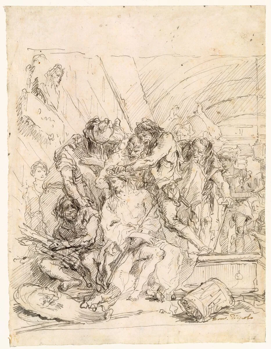 Christ Crowned with Thorns — Giovanni Domenico Tiepolo