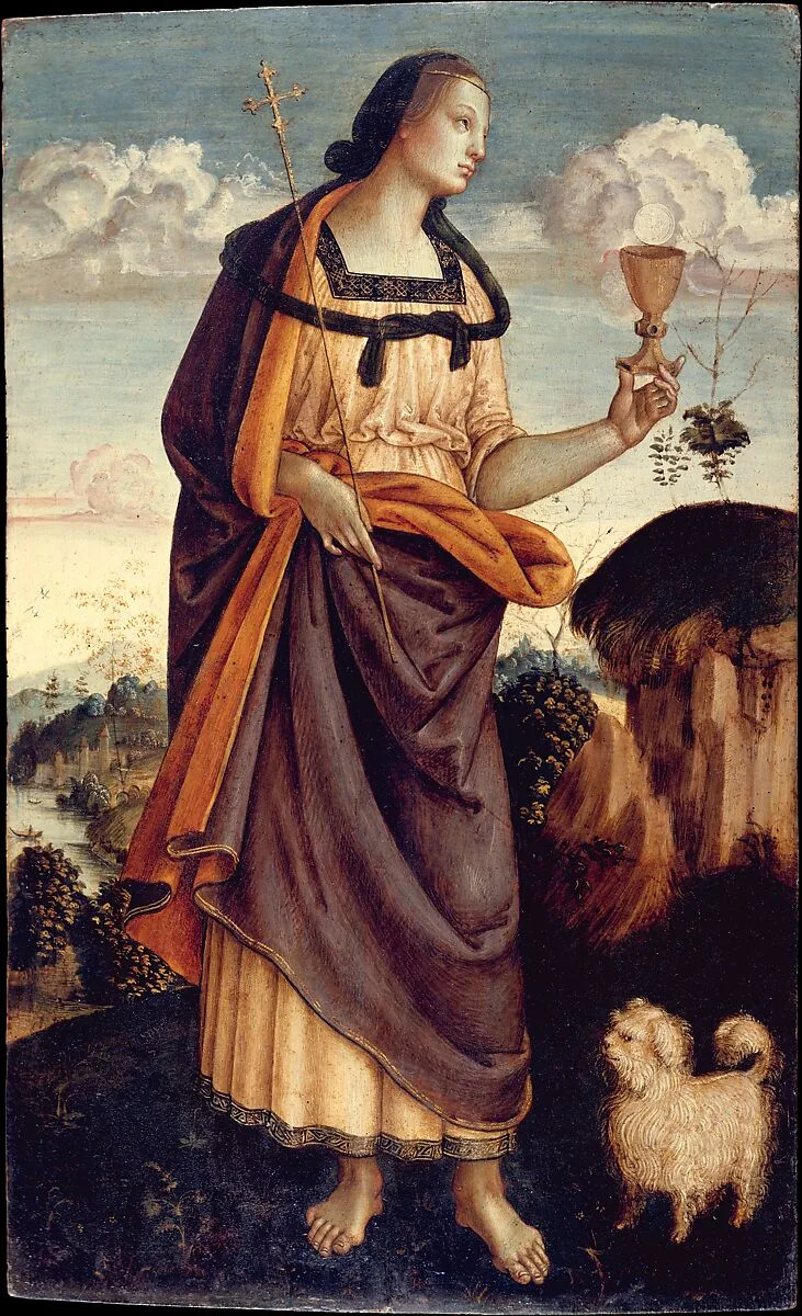 The Theological Virtues: Faith, Charity, Hope — Italian (Umbrian) Painter
