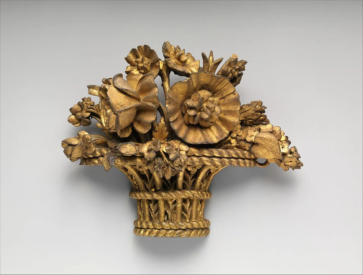 Basket of flowers — Unknown
