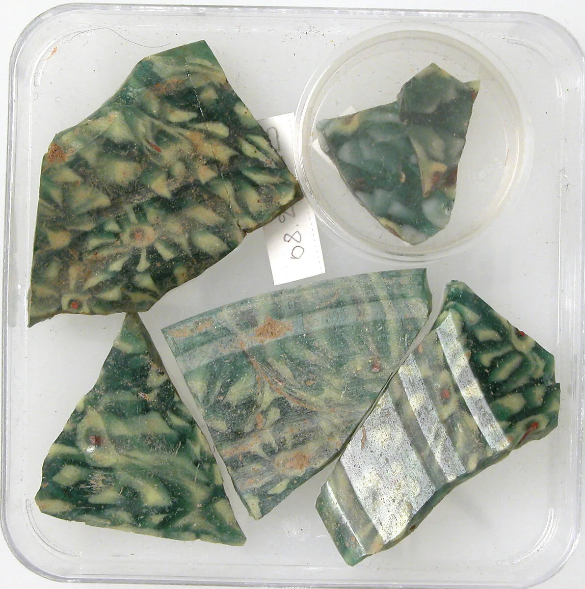 Glass Fragments — Unknown