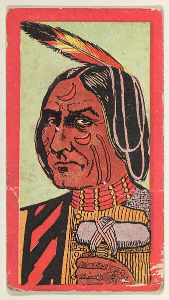 Catataugh, from the "Indian Series" (T74), issued with Burley Cubs Cigars and Sweetbriar Cigarettes by the Booker Tobacco Company — Booker Tobacco Company, Lynchburg, Virginia