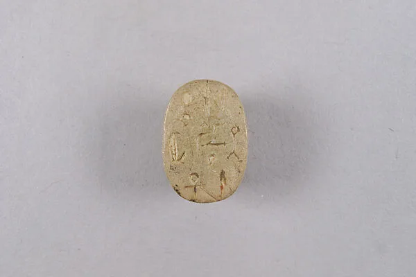 Scarab with Hieroglyphs — Unknown