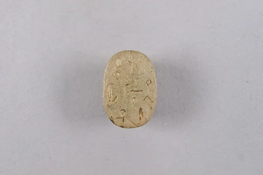 Scarab with Hieroglyphs