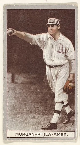 Morgan, Philadelphia, American League, from the Brown Background series (T207) for the American Tobacco Company