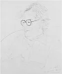 Portrait of Steve Mazoh — David Hockney