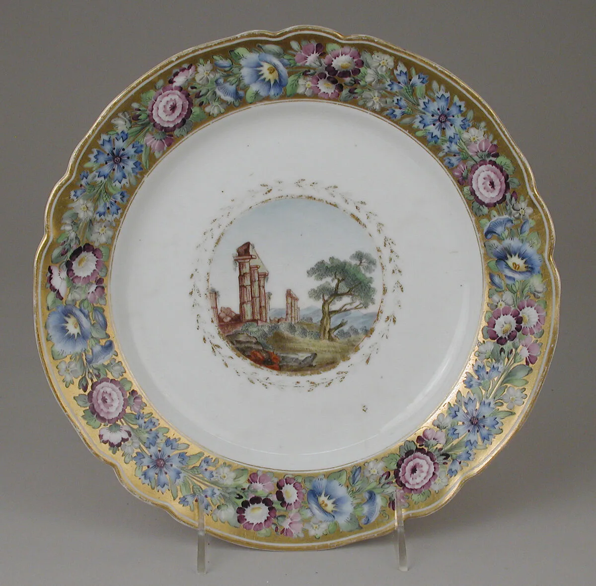 Plate — Imperial Porcelain Manufactory, St. Petersburg