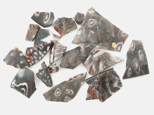 Glass Fragments from a Vessel