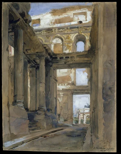 Ruins of the Tuileries Palace