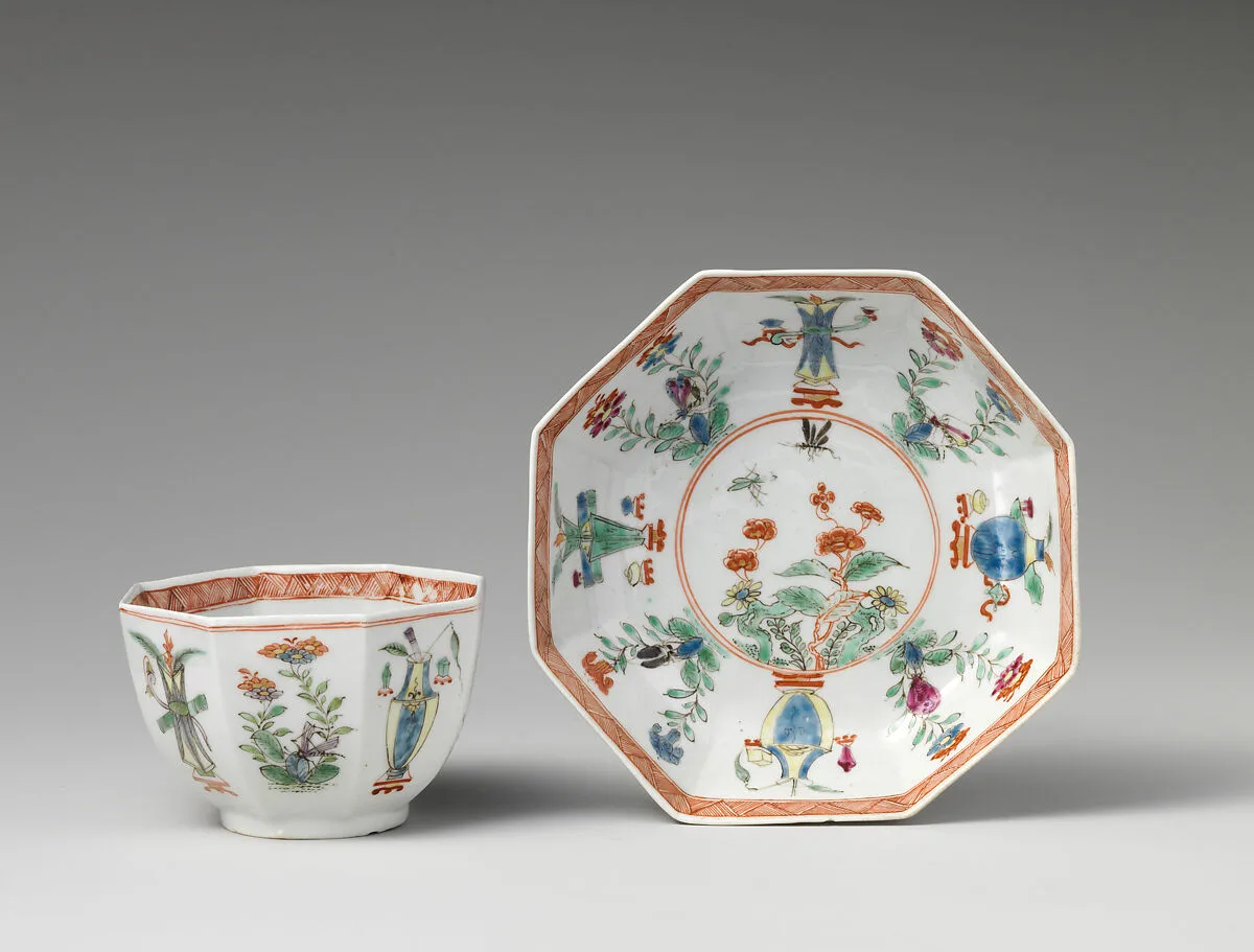 Cup and saucer — Unknown