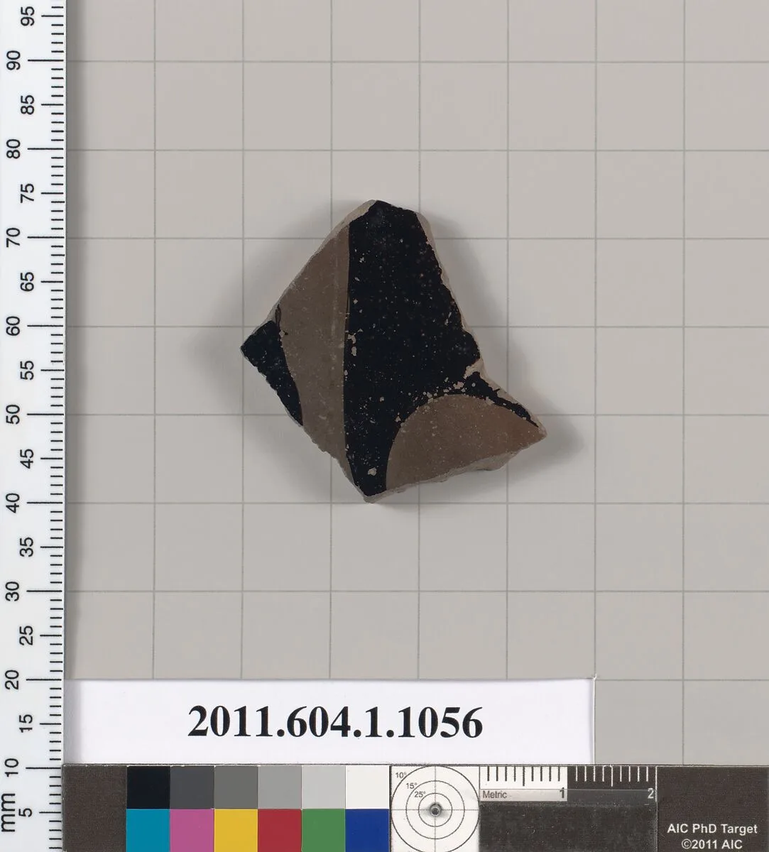 Terracotta fragment of a kylix (drinking cup) — Unknown