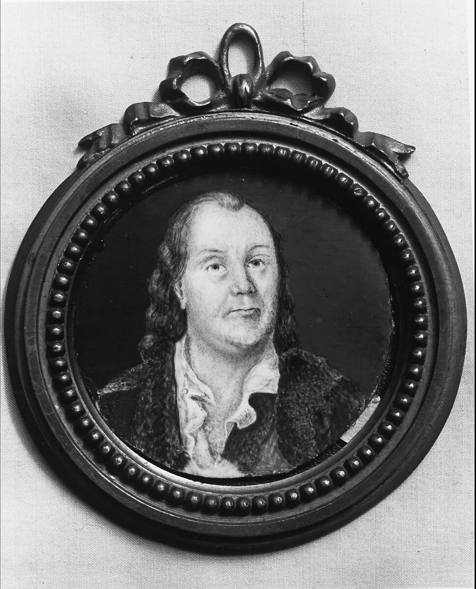 Plaque Portrait of Benjamin Franklin — Unknown