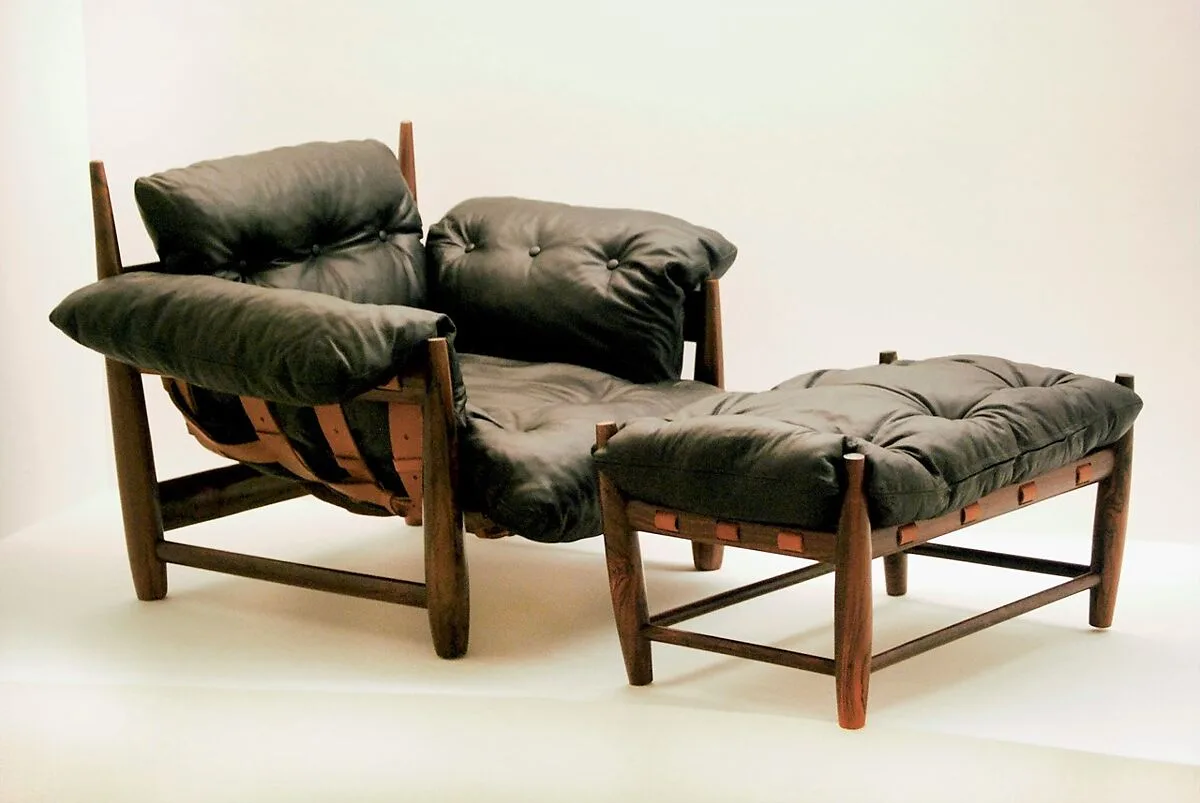 Mole Armchair and Ottoman — Sergio Rodrigues