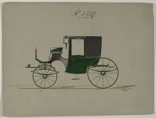 Design for Brougham, no. 3729