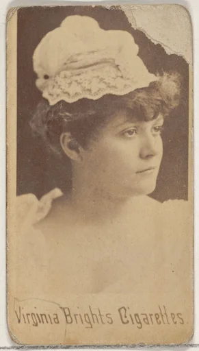 From the Actors and Actresses series (N45, Type 5) for Virginia Brights Cigarettes
