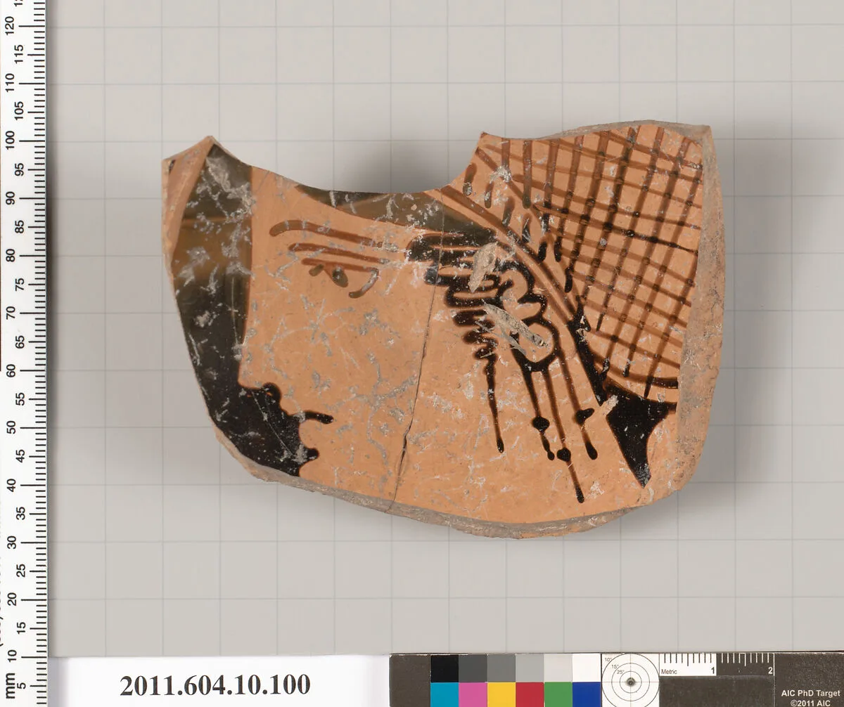 Terracotta fragment of a Genucilia plate — Unknown