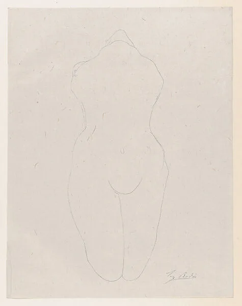 Frontispiece for "Le Jardin des Supplices" — Auguste Rodin|Auguste Clot